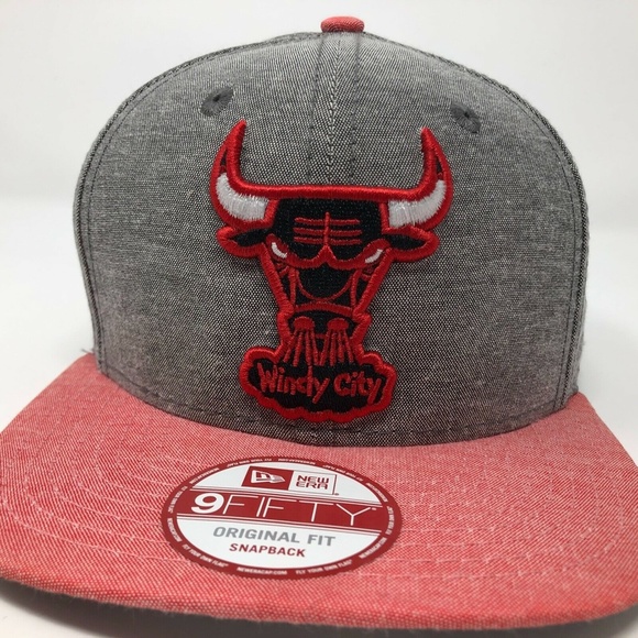 Chicago Bulls New Era 9FIFTY Snapback Hat NBA - Picture 2 of 7